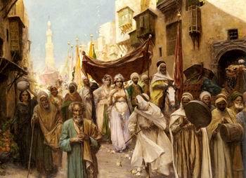 unknow artist Arab or Arabic people and life. Orientalism oil paintings  507